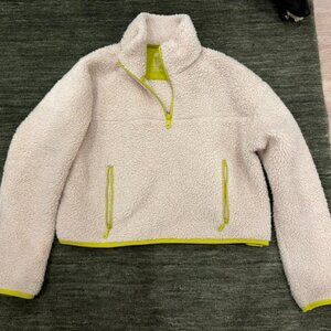 Girlfriend Collective Fuzzy Quarter Zip (120)